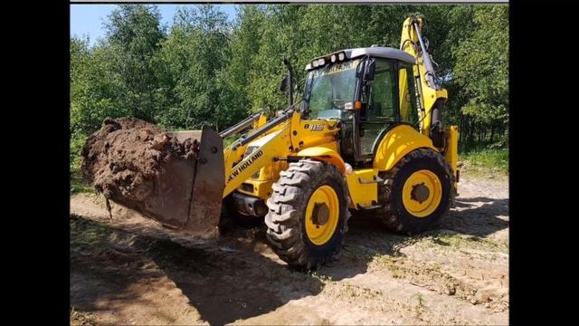 Услуги экскаватора - погрузчика Тюмень