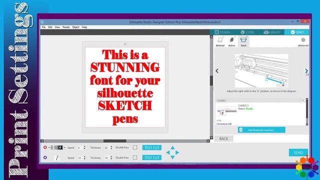 How To Silhouette Sketch Pens смотреть онлайн