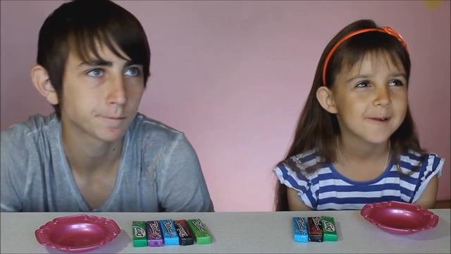 Бабл Гам ЧЕЛЛЕНДЖ ✯ ДИРОЛ челлендж ✯ Рома и Лиза смотреть онлайн