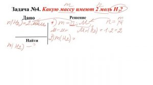 8 класс. Химия. Решение задач по формуле.