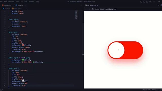 Как сделать переключатель на Html & Css смотреть онлайн