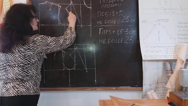 КАК УГЛУБИТЬ ПРОЙМУ, и поднять пройму. КУРСЫ КРОЙКИ И ШИТЬЯ ОТ НАДЕЖДЫ ВЯЧЕСЛАВОВНЫ.