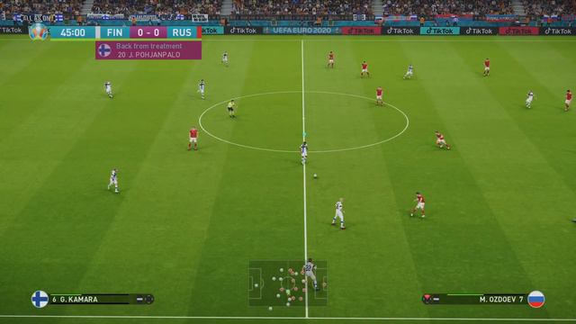 FINLAND vs RUSSIA | UEFA EURO 2020 | PES2021 | Day 6 Group B | PS5 Gameplay | Prediction