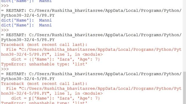 Online Core Python Programming (Python Dictionary Datatype )DAY -12 #SARVAVASI