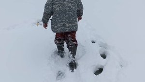 Зимняя рыбалка в Горном Алтае.