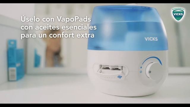 Vicks - VUL525 Humidificador ultrasónico Mini Cool Mist (ES) смотреть онлайн