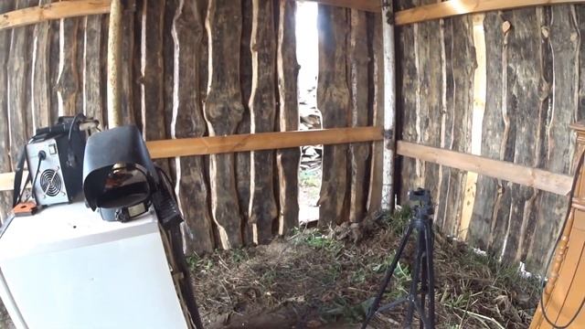 Самый дешёвый гараж мастерская Делаю стены, дорогу, конёк! смотреть онлайн