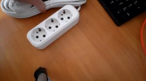 RUKA удлинитель 3 гнезда с заземлением. Код: 32.74.323.0405, белый, 5 метров.