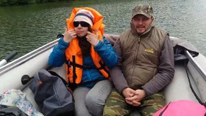 Тест по максимальной загрузке. Лодка РИБ VOYAGE 460 + мотор Хидеа 40 2 т.