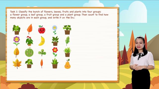 Math For Kids | Lesson 41. Classifying Objects - Data for Kids | Grade K