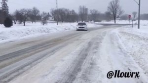 Subaru WRX STI snow Drift Compilation 2018