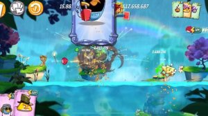 Angry birds 2 - Arena of the day arena 2.0  level 1-5 completed without gem 💎 16/5/2021