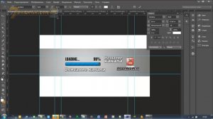 Cоздание шапки для канала Youtube #1 способ Photoshop CS6