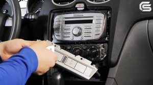 Установка магнитолы Ford  MP3+USB вместо штатной 6000CD