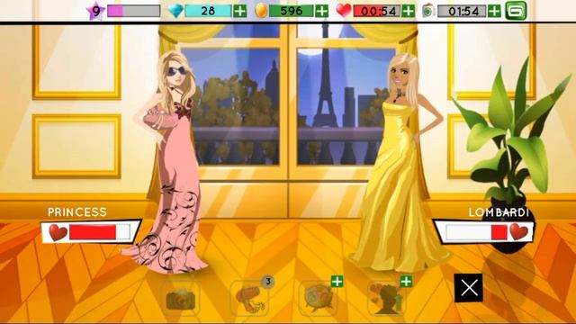 Fashion Icon (Gameloft) - style battles - Princess vs. Camilla Lombardi (HD version gameplay) смотреть онлайн
