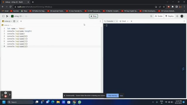 string in javascript || String method in javascript || JavaScript string variable ||