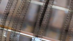 #3 Стадия:после засветки,проявка киноплёнки 2 X 8 mm , stage: after illumination,film development