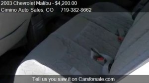 2003 Chevrolet Malibu LS 4dr Sedan for sale in Fountain, CO