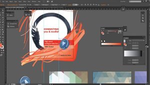 2 красочная печать, подготовка упаковки в Illustrator. Перевод растровой картинки в другой цвет.