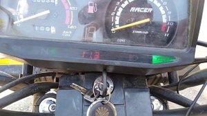 замена ламп приборной панели на светодиодные, замена вольтметра на racer tourist RC150-23A