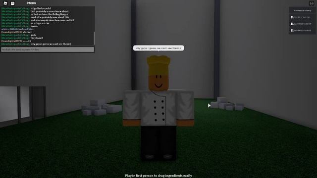 Cook Burgers (ROBLOX) Playing With Friends! смотреть онлайн