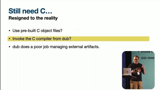 DConf '23 -- Getting from C to D without Tripping -- Steven Schveighoffer смотреть онлайн