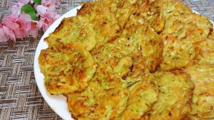 Оладьи из кабачков! Их вы будете готовить все лето! Самый простой, вкусный и быстрый рецепт.