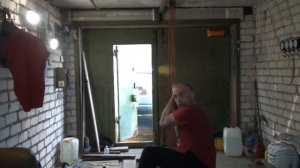 гаражный подъемник-полиспаст. Подъём груза.