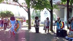 Chirapaq Индейская музыка, Camuendo Marka, май 2013 ВВЦ. Съёмка на телефон.