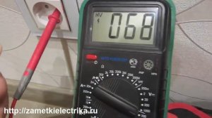 Как определить фазу и ноль мультиметром