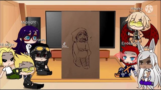 Pro heroes react to class 1 A смотреть онлайн