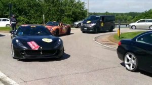 FERRARI TRIBUTE TO 1000 MIGLIA 2019 - 488 Pista Piloti, 275 GTB, LaFerrari...