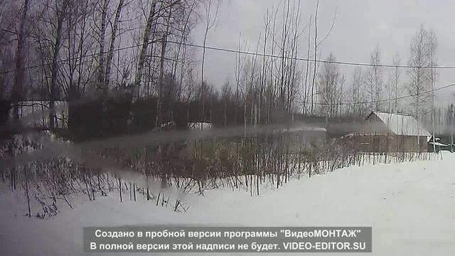 зимой