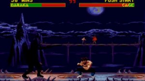 MORTAL KOMBAT 2 (DARK-EDITION) v1.1 BLACK BARAKA HACK. SEGA-GENESIS MEGA-DRIVE.