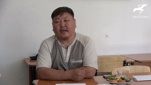 № 444. "Чавагазын салбактаӊар" / "Чавага ее вплетайте" (Исп. Э.К. Дамба-Лама)