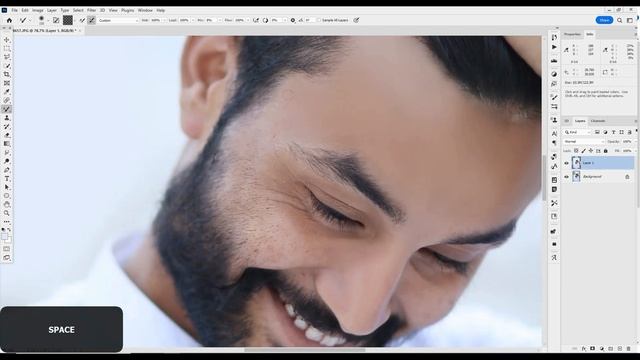 skin smoothing photoshop me kre gy ajj #newstudio смотреть онлайн