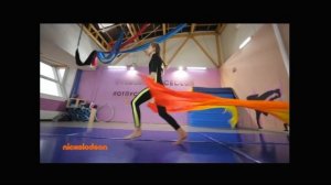Алиса Вардосанидзе видео со съемок передачи канала nikelodeon