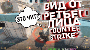 Counter-Strike 2 вид от третьего лица