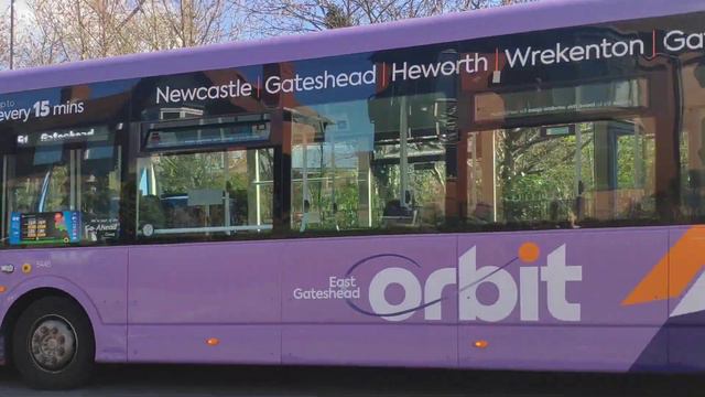 *MY FAVOURITE ORBIT* East Gateshead Orbit 51 - Go North East 5448 - NK66 EVJ смотреть онлайн