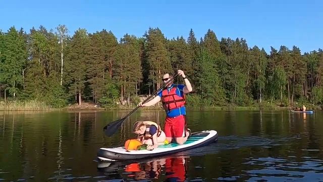 Байдарки, лодки, дети, сап (Автор Алексей Ешевский) смотреть онлайн