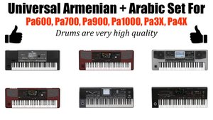 New Armenian SET 2022 For Korg Pa600,Pa700, Pa900, Pa1000, Pa4X