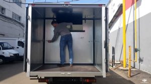 ППУ сэндвич-фургон со сдвижной перегородкой производства АвтоМаш.