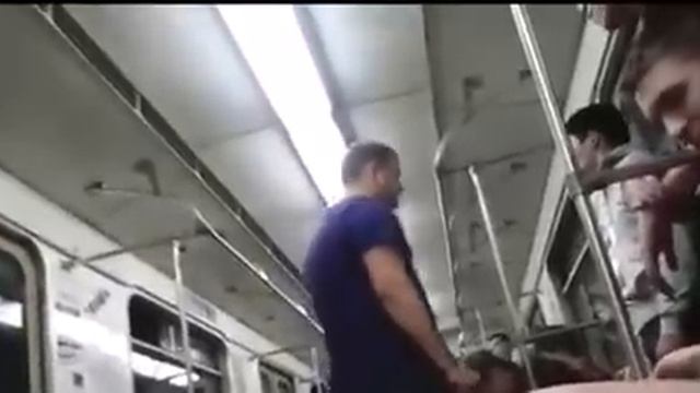 Пьяные драки в метро