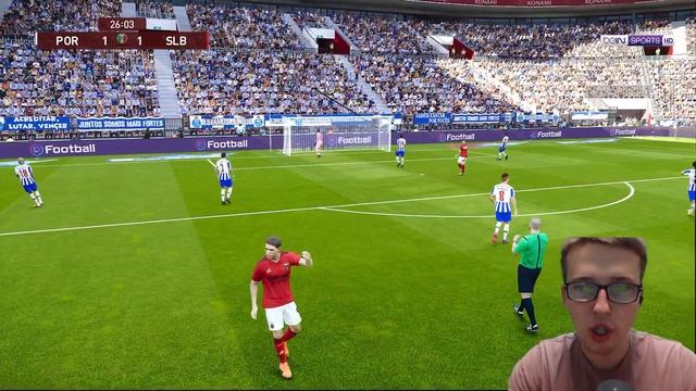 Карьера за Яремчука в Бенфике | Первый матч за клуб ! Первые трудности в команде | PES 2021 #1 смотреть онлайн