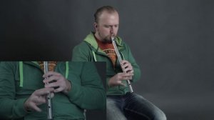 Low G whistle demonstration / Лоу вистл в Соль демо