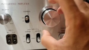 JVC JA-S31 stereo integrad amplifer fron 70' -test-