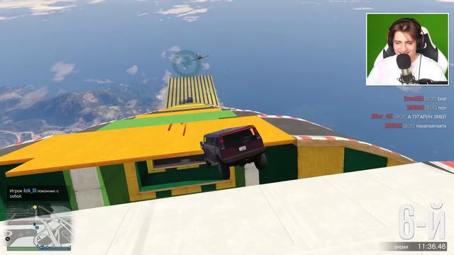 АВТОР - ГЕНИЙ! ЭТОТ СПУСК БЕЗ ТОРМОЗОВ КАК РУССКИЙ АТРАКЦИОН! (GTA 5 Гонки) смотреть онлайн