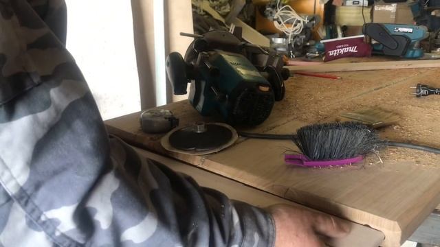 Стол из «слэбов» дубовый. смотреть онлайн