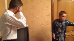 Очень трогательное речитативное поздравление отцу от сына