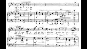 Alma del core (Antonio Caldara) - A Major Piano Accompaniment